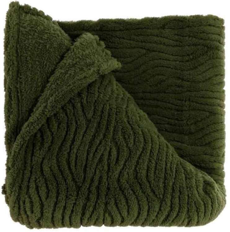 Clio Throw Deep Green 